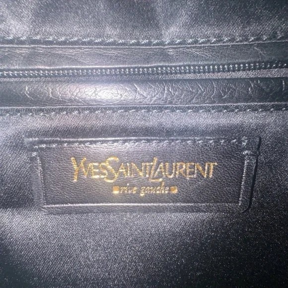 Authenticated YSL Muse bag Elegant Gray Leather Women's Bag - Picture 8 of 16